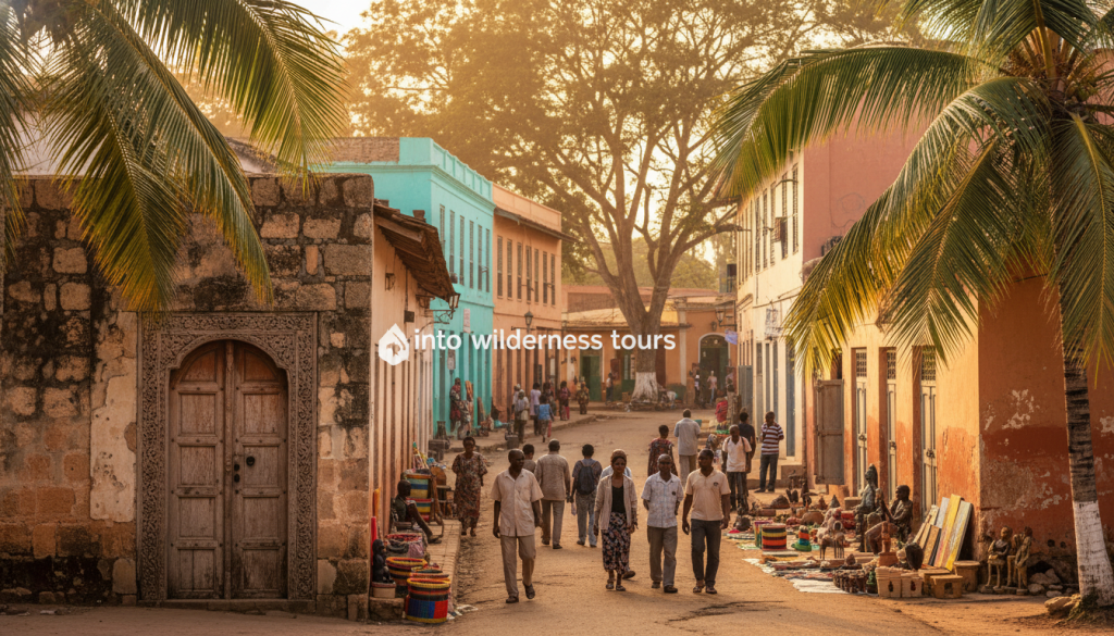 Bagamoyo old town architecture Bagamoyo old town architecture