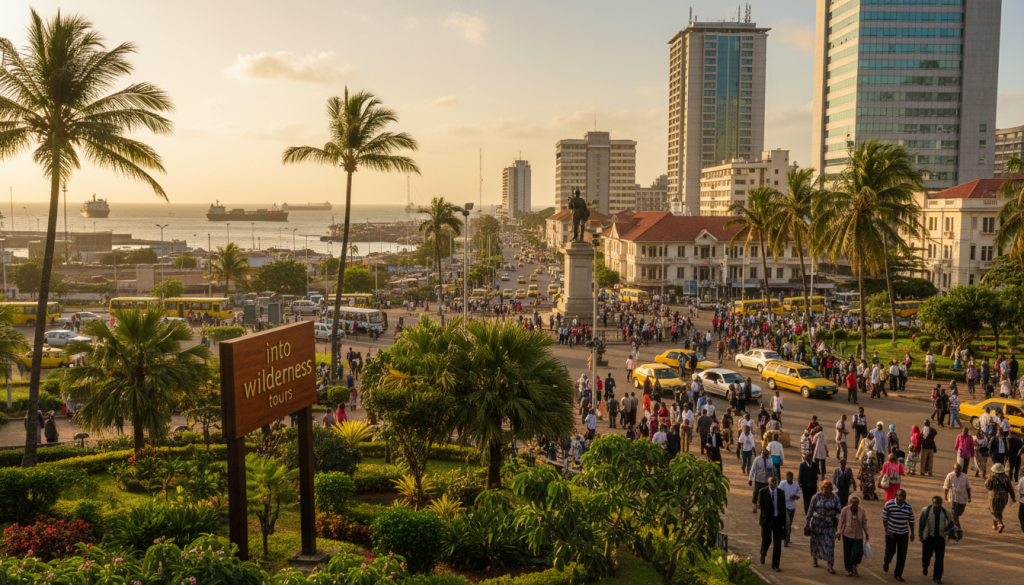Dar es Salaam cityscape Dar es Salaam cityscape