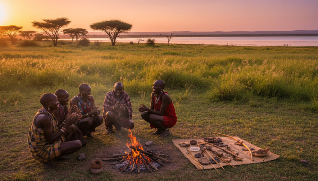 Hadzabe people tanzania