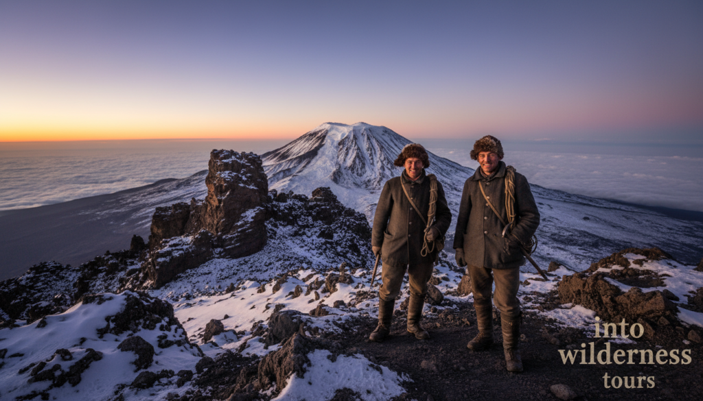 Hans Meyer and Ludwig Purtscheller Kilimanjaro Summit