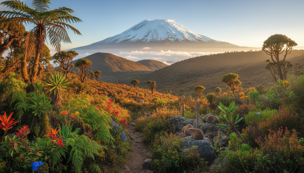 Kilimanjaro ecological zones