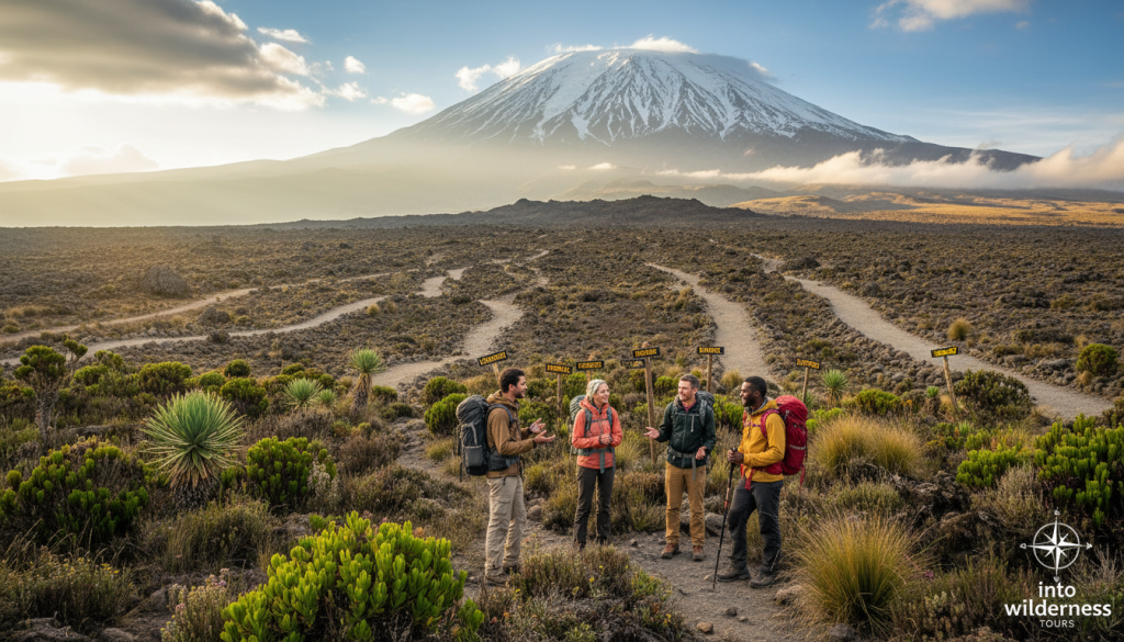 Kilimanjaro routes