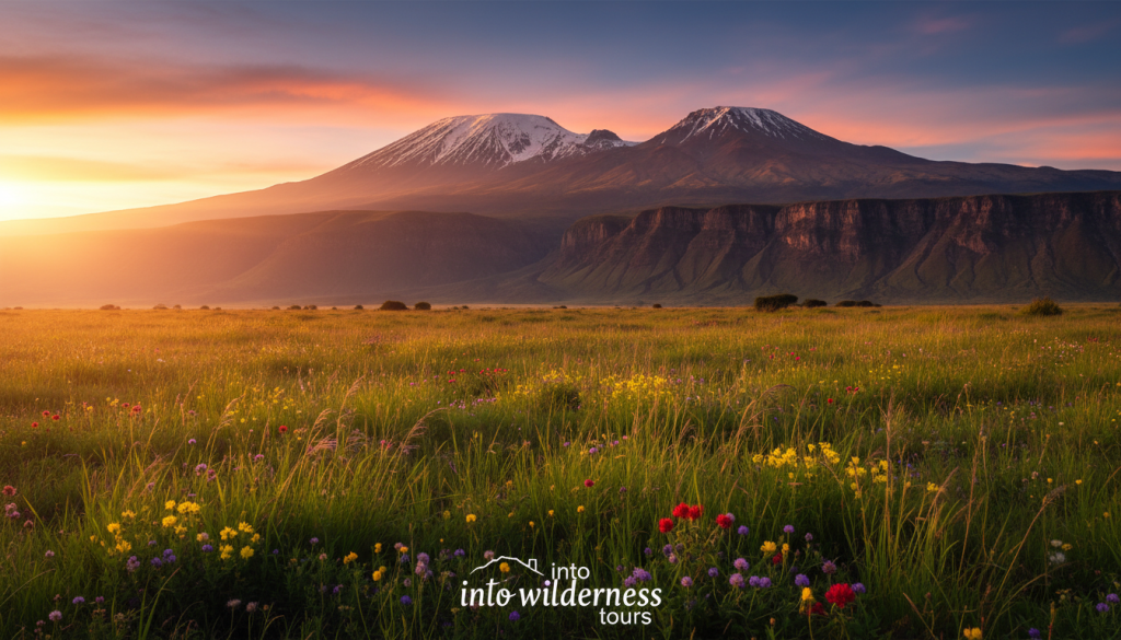 Kilimanjaro volcanic cones