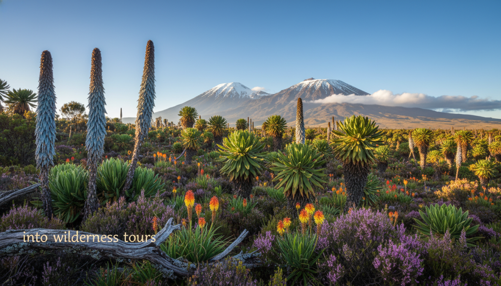 Kilimanjaro's endemic plant species