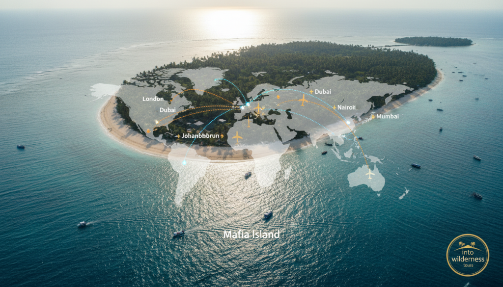 Mafia Island flight connections