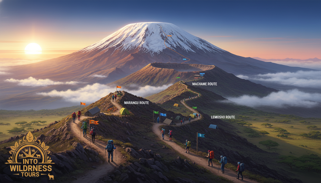 Mount Kilimanjaro Climbing Routes Mount Kilimanjaro Climbing Routes