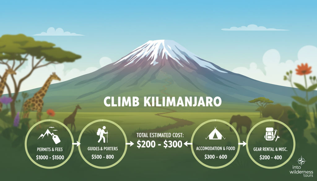 Mt Kilimanjaro hike cost breakdown