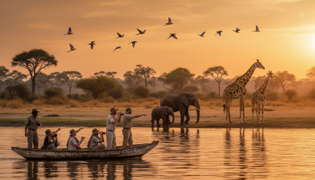 Selous Game Reserve Boat Safari