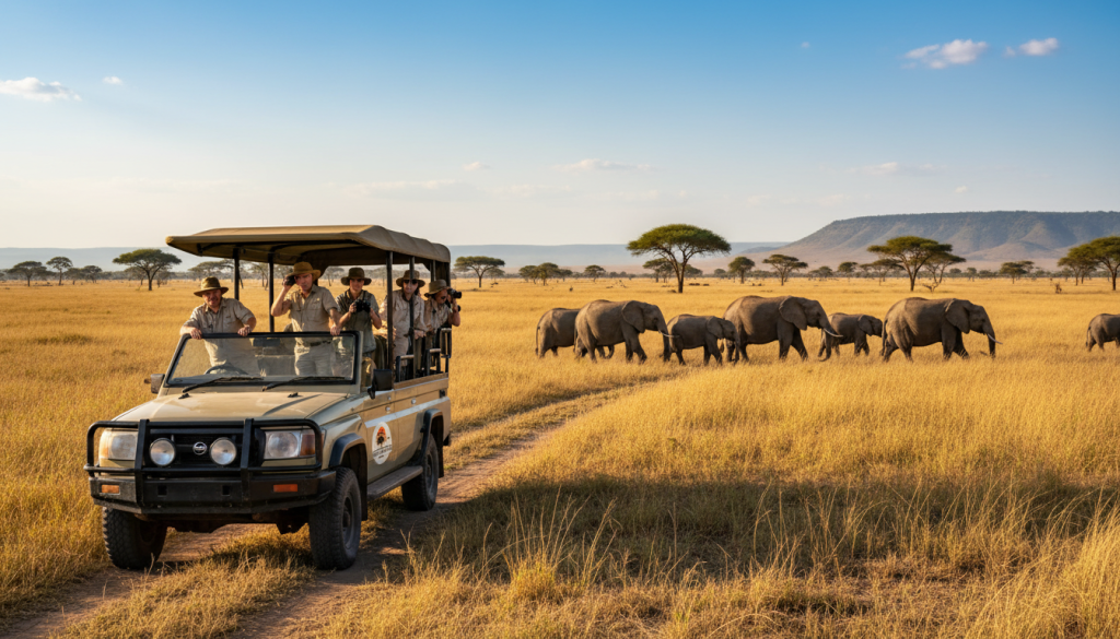 Tanzania dry season safari
