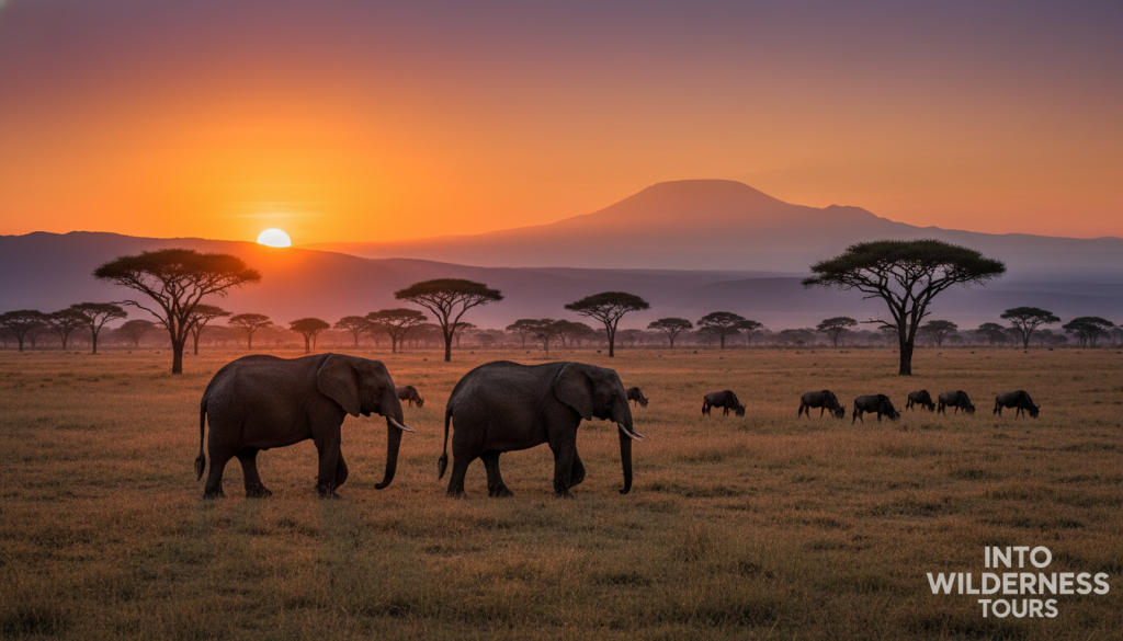Tanzania safari landscape