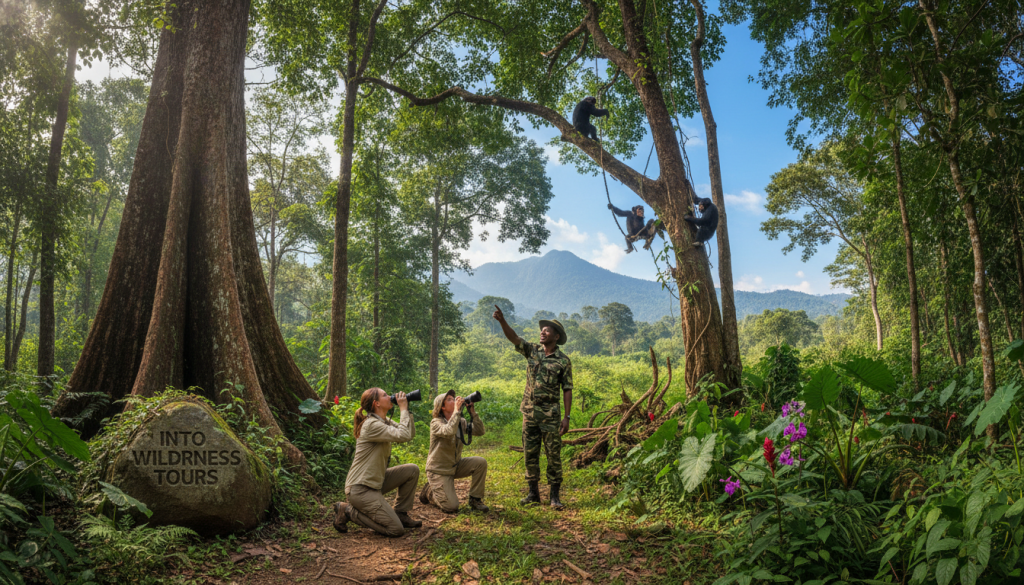 Western Tanzania chimpanzee trekking