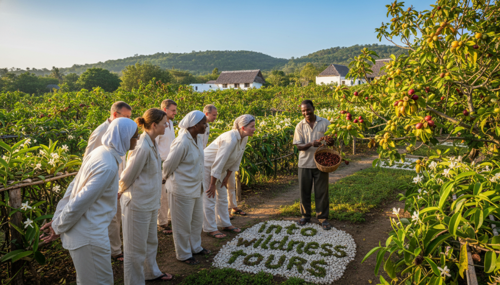 Zanzibar spice farms