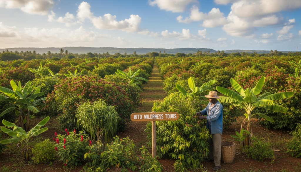 Zanzibar spice plantations