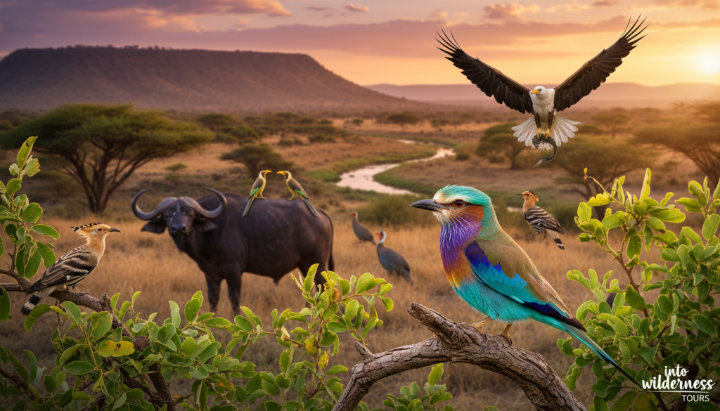 bird species in Ruaha