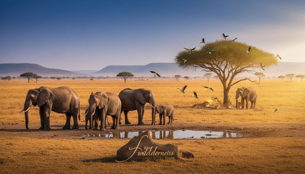 dry season safari Nyerere National Park