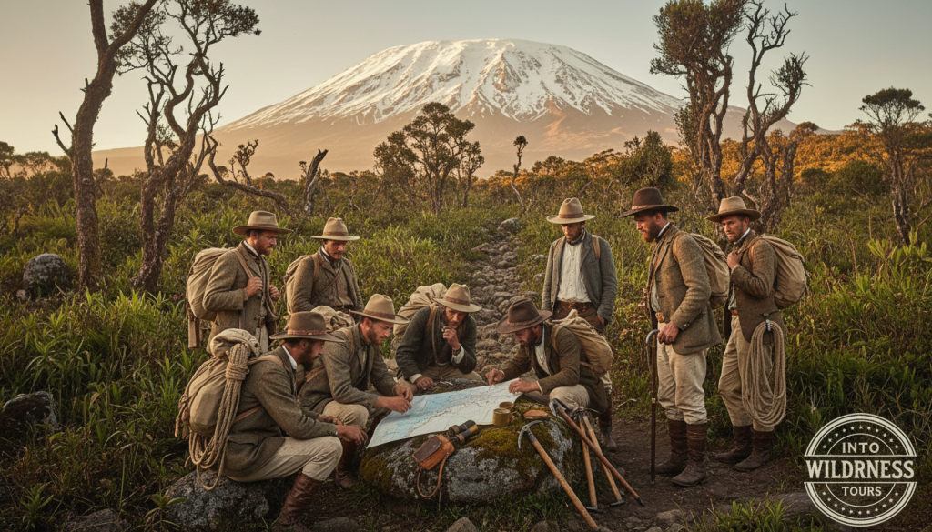 early exploration of Kilimanjaro