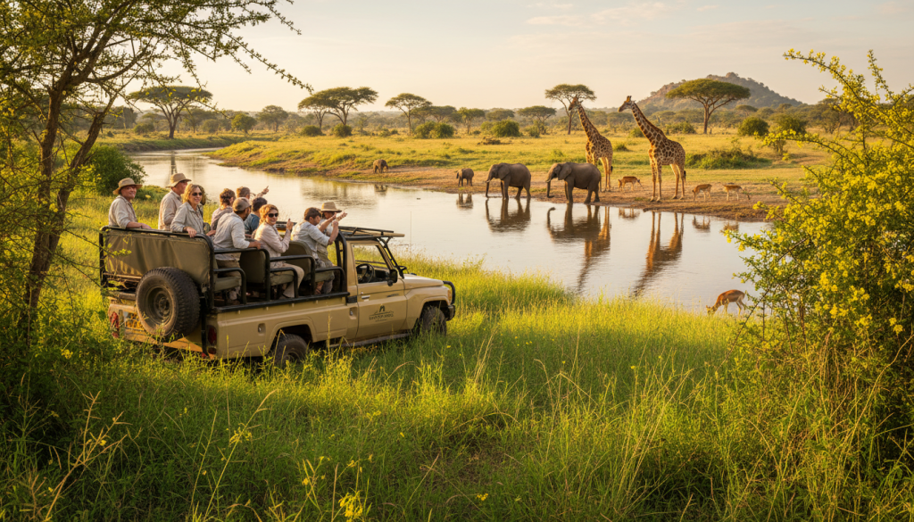 grumeti safari game drives
