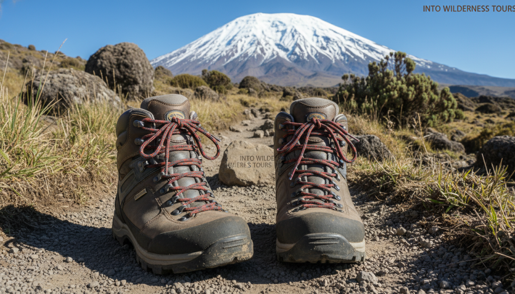 hiking boots for Kilimanjaro