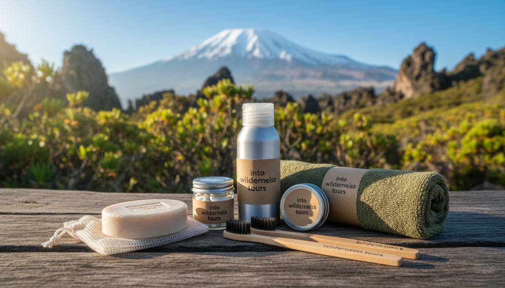 personal hygiene toiletries for Kilimanjaro