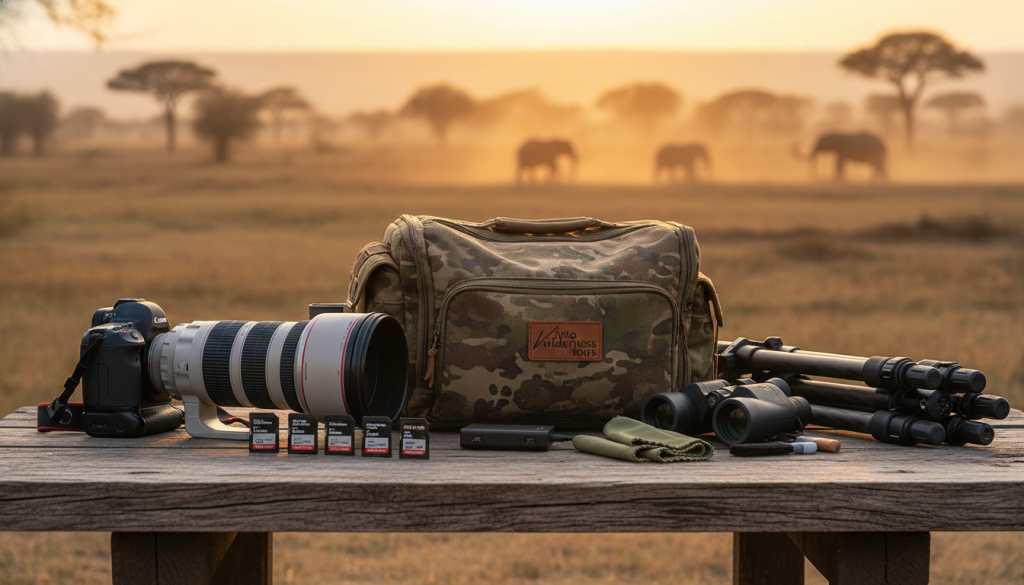 safari photography equipment