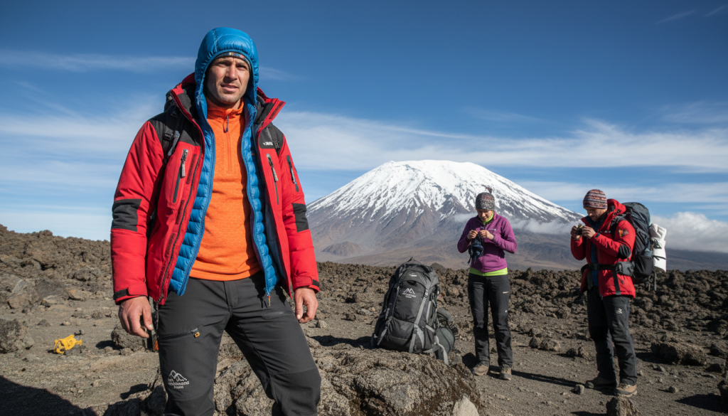 technical clothing for Kilimanjaro