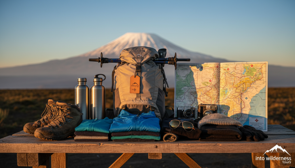 women's packing list for Kilimanjaro